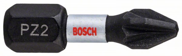 Bosch Impact Control Schrauberbit, 25 mm, 2xPZ2. Für Schraubendreher 2608522401