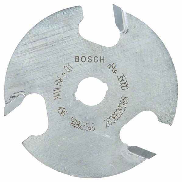 Bosch Scheibennutfräser Expert Wood, 8mm, D1 50,8mm, L 2,5 mm, G 8 mm 2608629388