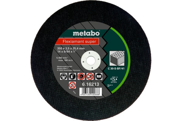 Metabo Flexiamant super 350x3,5x25,4 Stein, 616213000