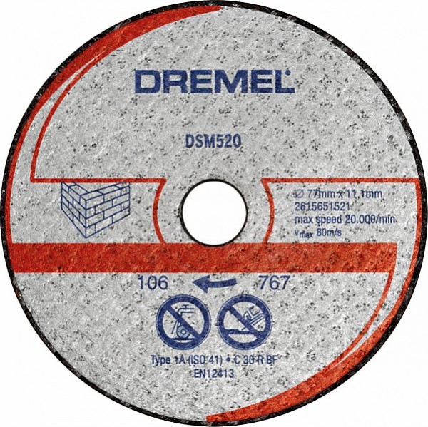 Bosch DREMEL® DSM20 Mauerwerk-Trennscheibe 2615S520JB