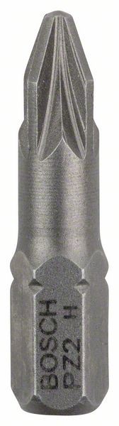Bosch Schrauberbit Extra-Hart PZ 2, 25 mm, 3er-Pack 2607001558
