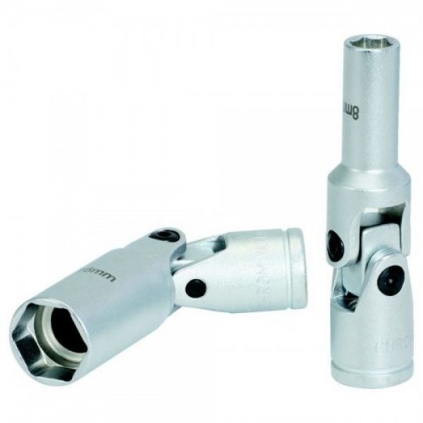 KS Tools 3/8 Gluehkerzen-Gelenknuesse,L=75mm,16mm, 500.7306