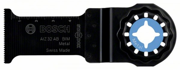 Bosch BIM Tauchsägeblatt AIZ 32 AB, Metal, 50 x 32 mm, 10er-Pack 2608664475