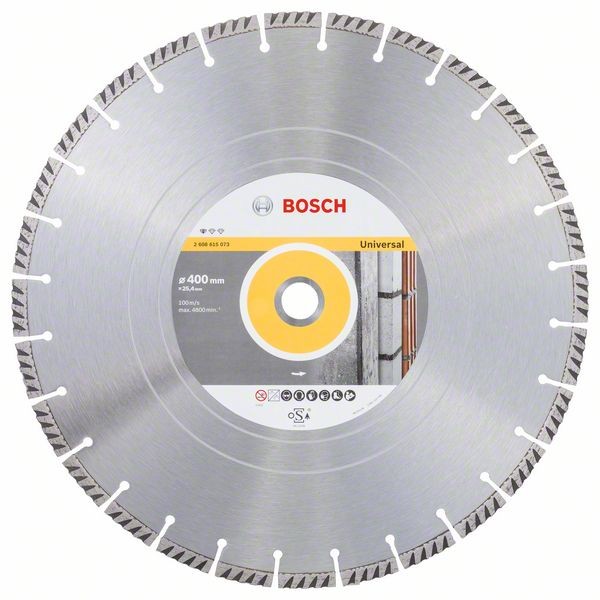 Bosch Diamanttrennscheibe Standard for Universal 400 x 25,4 2608615073