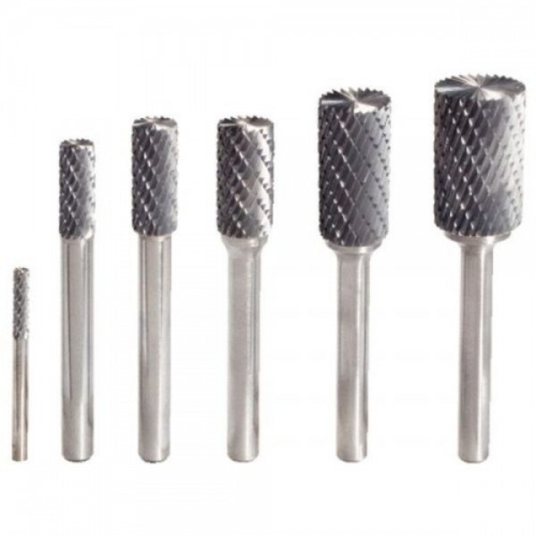 KS Tools HM Zylinder-Fraesstift Form A,10mm,m.Stirnverzahnung, 515.3234