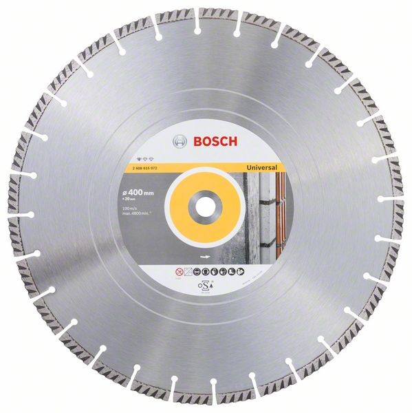 Bosch Diamanttrennscheibe Standard for Universal 400 x 20 2608615072