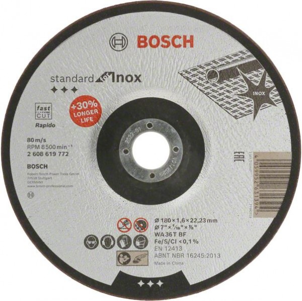 Bosch Trennscheibe Standard for Inox 2608619772
