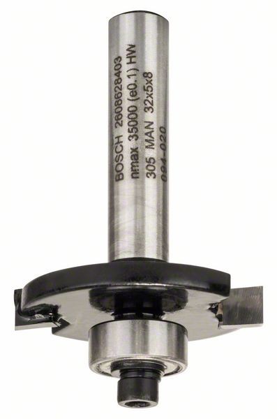Bosch Scheibennutfräser, 8 mm, D1 32 mm, L 5 mm, G 51 mm 2608628403