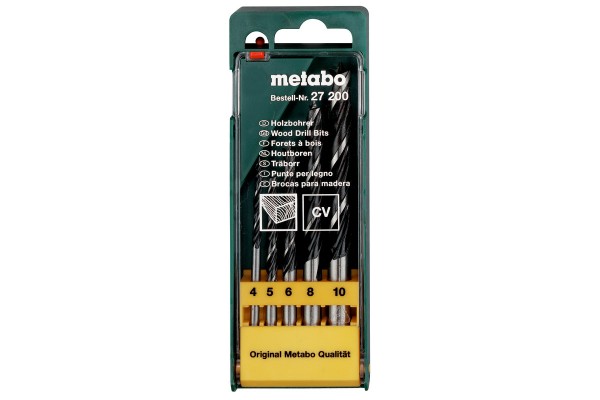 Metabo Holzbohrer-Kassette 5-teilig, 627200000
