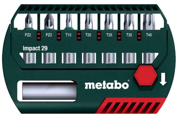 Metabo Bit-Box Impact 8 tlg. 29 mm, 628849000