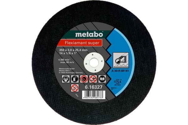 Metabo Flexiamant super 350x3,0x25,4 Stahl, 616339000