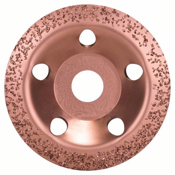 Bosch Carbide-Schleifköpfe, 115 mm, Feinheitsgrad mittel, schräg 2608600179