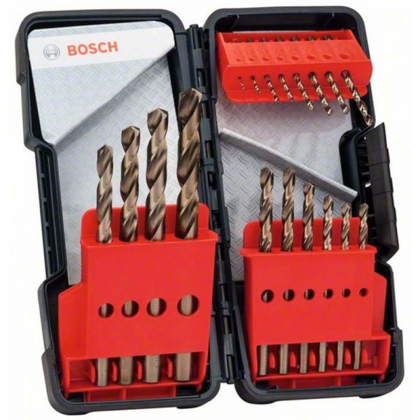 Bosch Tough Box HSS-Co 18 tlg. 1-10 mm, 2607017047
