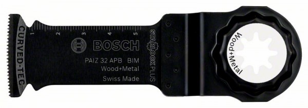 Bosch BIM Tauchsägeblatt PAIZ 32 APB, 60 x 32 mm, 1-er Pack 2608662558
