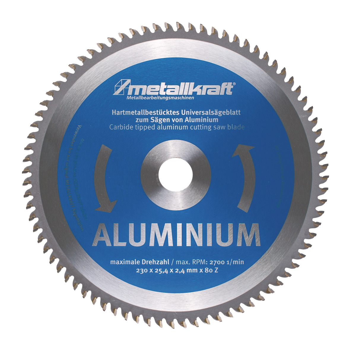 Metallkraft Sägeblatt für Stahl Ø 355 x 2,4 x 25,4 mm 