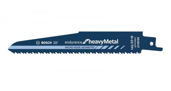 Bosch Säbelsägeblatt S 930 CF, Endurance for Heavy Metal, 5er-Pack 2608657527