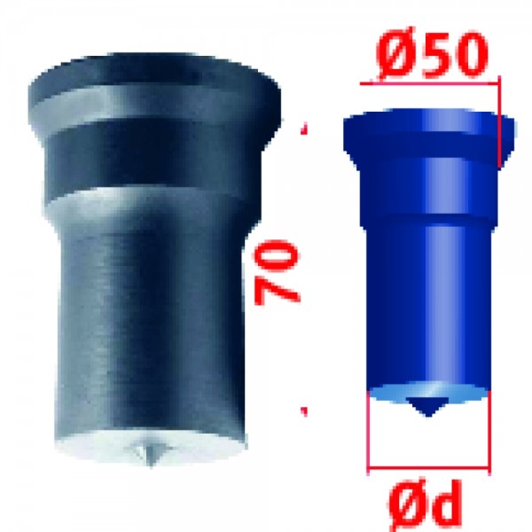 Metallkraft Rundstempel Nr.4 Ø 48 mm, 3889348,0