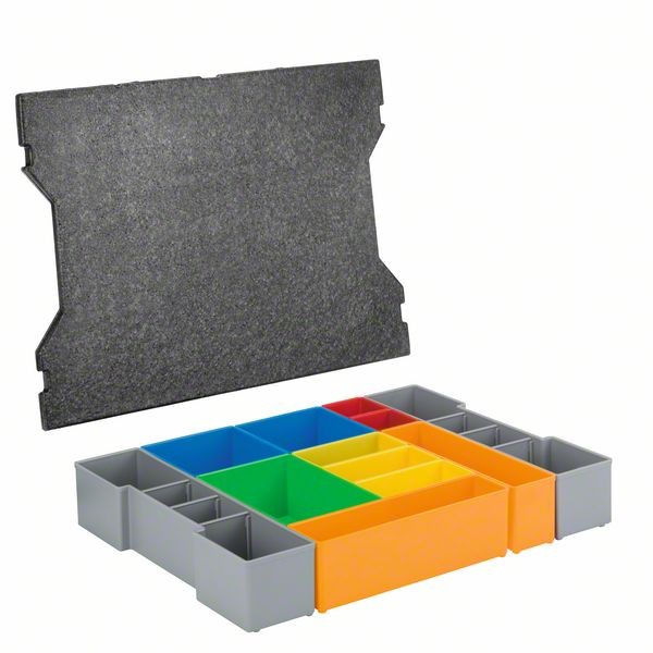 Bosch Boxen für Kleinteileaufbewahrung L-BOXX inset box Set 12-tlg. 1600A016N9
