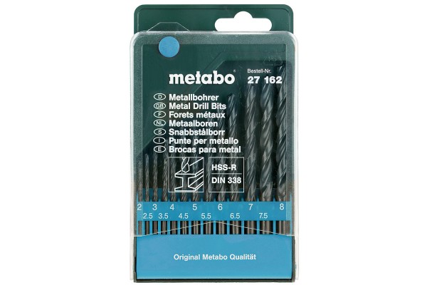 Metabo HSS-R-Bohrerkassette 13-teilig, 627162000
