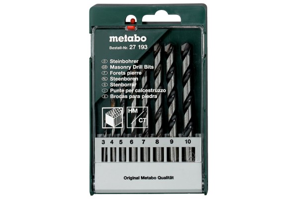 Metabo Steinbohrer-Kassette 8-teilig, 627193000