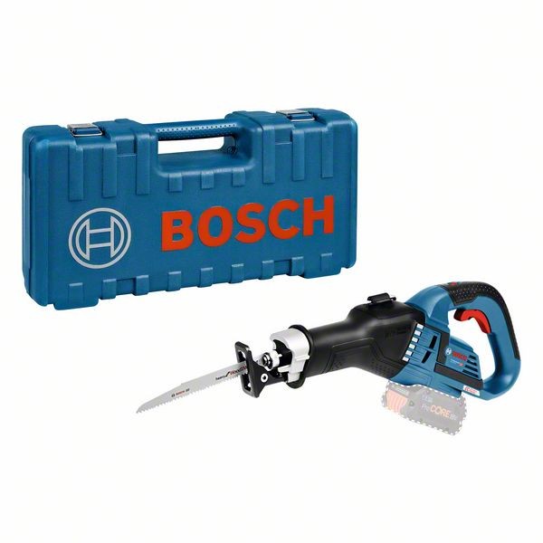 Bosch Akku-Säbelsäge GSA 18 V-32, Solo Version, Handwerkerkoffer 06016A8109