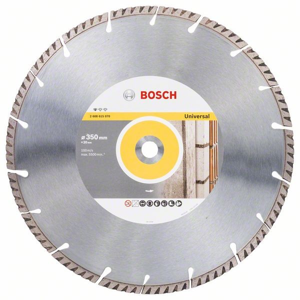 Bosch Diamanttrennscheibe Standard for Universal 350 x 20 2608615070