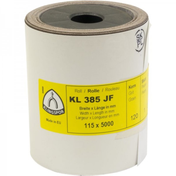 KL 385 JF Rollen, 115 x 5000 mm Korn 80, 278790