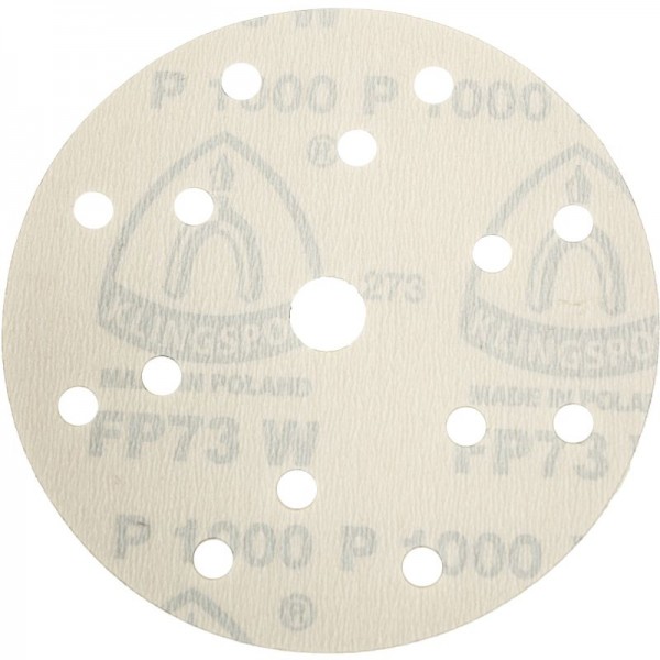 FP 73 WK Scheiben kletthaftend , 150 mm Korn 100 Lochform GLS47, 320642