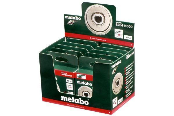 Metabo 10 Quick-Spannmutter M 14 / Display, 626411000
