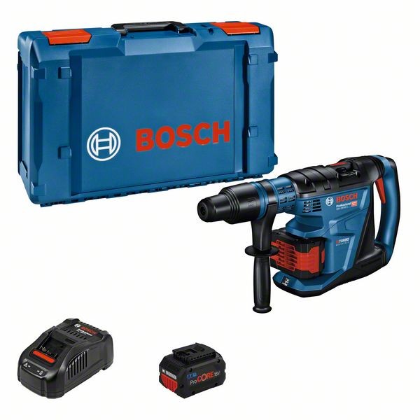 Bosch Akku-Bohrhammer BITURBO GBH 18V-40 C, 2 Akku ProCORE18V 8.0Ah 0611917102