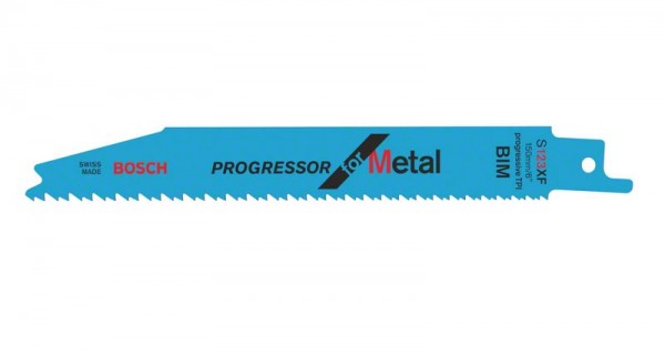 Bosch Säbelsägeblatt S 123 XF Progressor for Metal, 25er-Pack 2608657937