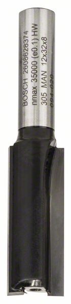 Bosch Nutfräser, 8 mm, D1 12 mm, L 32 mm, G 62 mm 2608628374