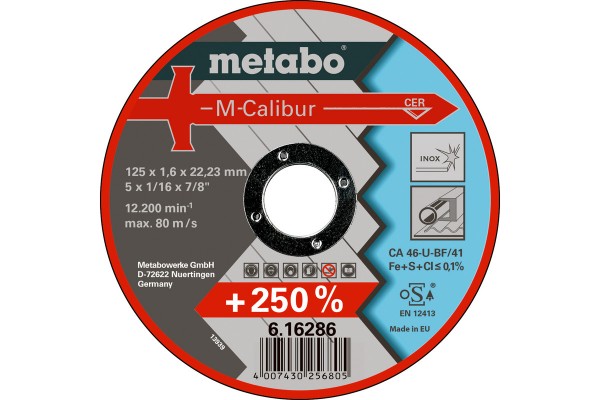 Metabo M-Calibur 125x1,6x22,23 mm, 616286000