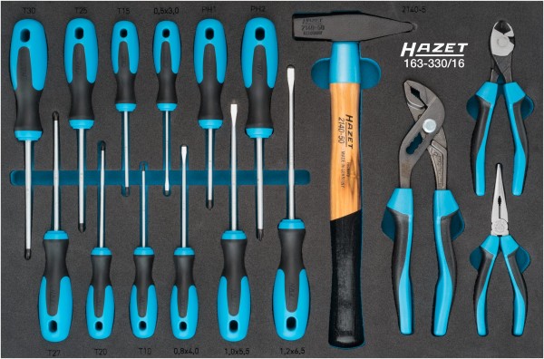 *Hazet Werkzeug-Sortiment 163-330/16