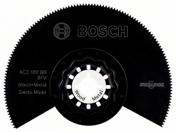 Bosch BIM Segmentsägeblatt ACZ 100 BB, Wood Metal, 100 mm, 1er-Pack 2608661633