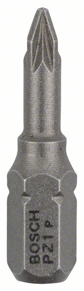 Bosch Schrauberbit Extra-Hart PZ 1, 25 mm, 100er-Pack 2607001557