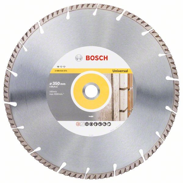Bosch Diamanttrennscheibe Standard for Universal 350 x 25,4 2608615071