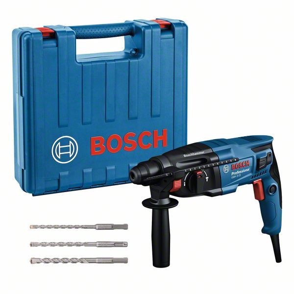 Bosch Bohrhammer mit SDS plus GBH 2-21 1x Bohrer SDS plus 6/8/10 mm 06112A6002