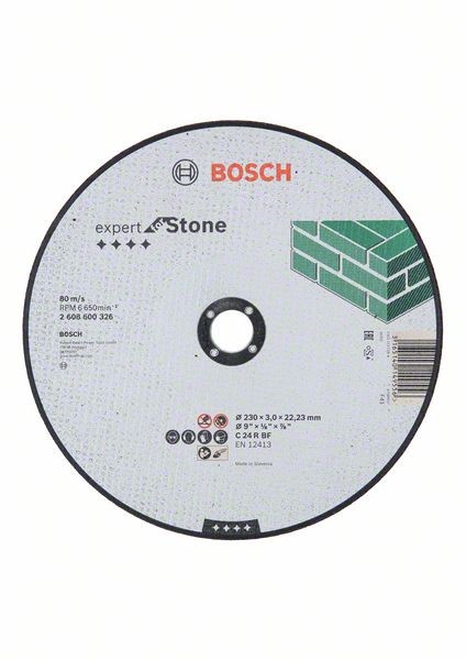Bosch Trennscheibe gerade Für große Winkelschleifer mit Spannmutter 2608600326