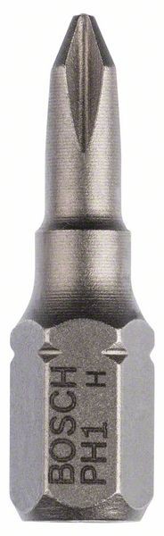 Bosch Schrauberbit Extra-Hart PH 1, 25 mm, 10er-Pack, Tight Pack 2607001509