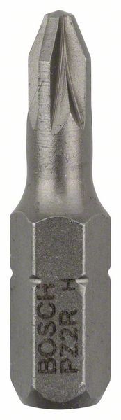 Bosch Schrauberbit Extra-Hart Reduziert PZ2R, 25 mm, 25er-Pack 2607002517