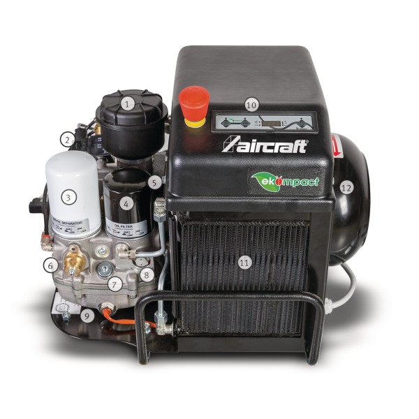 Aircraft Schraubenkompressor ACS AIRCAR 3,5-10-22, 2066320