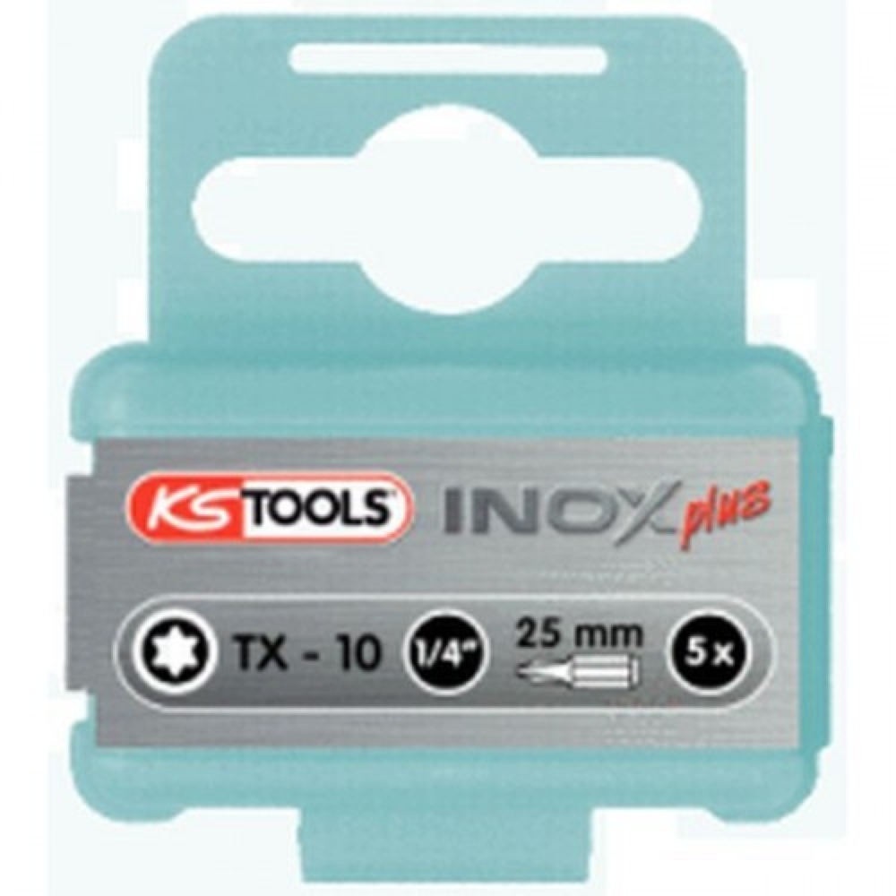 5er Pack KS Tools 1/4" CLASSIC Bit TX T25 25mm 