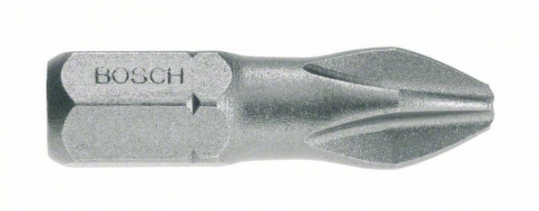 Bosch Schrauberbit Extra-Hart PH 2, 25 mm, 25er-Pack 2608522186