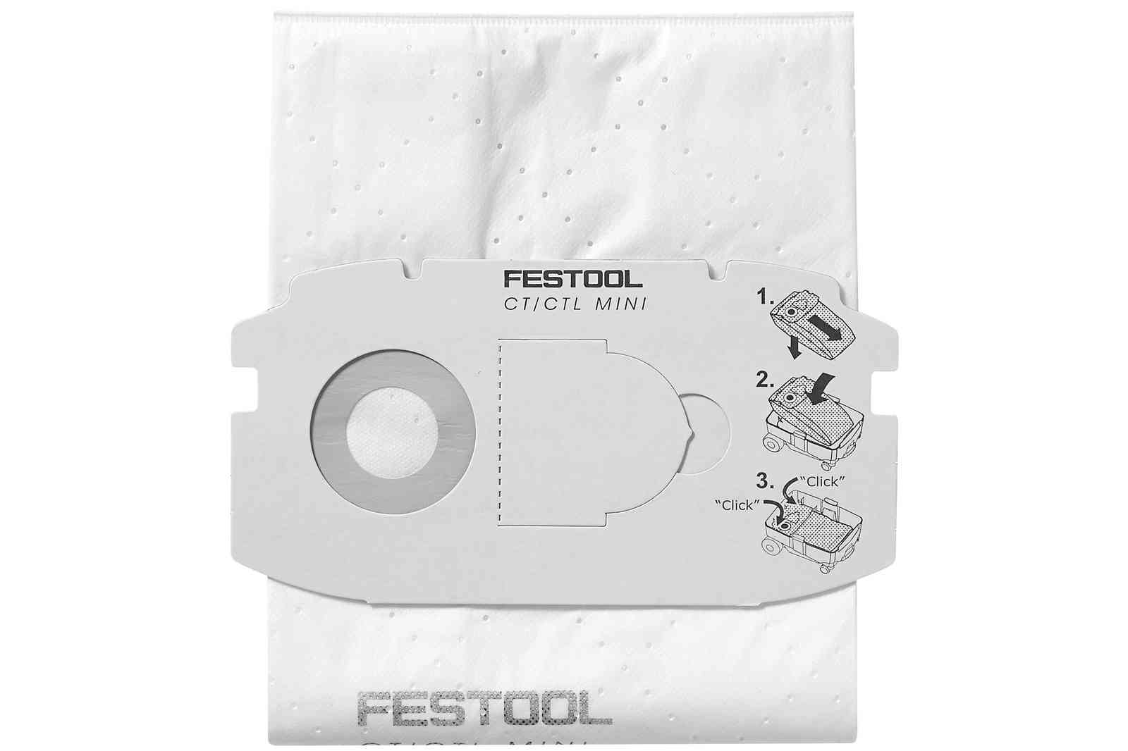 Festool Filtersack 456772 Pack Neue Nr. 498410 5 Stück 