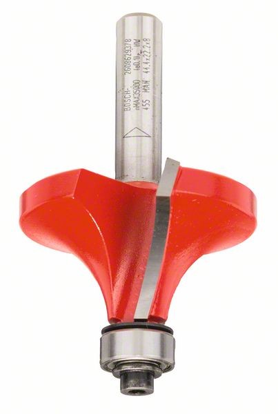 Bosch Abrundfräser, 8 mm, D 44,4 mm, R1 15,9 mm, L 22,2 mm, G 64 mm 2608629378