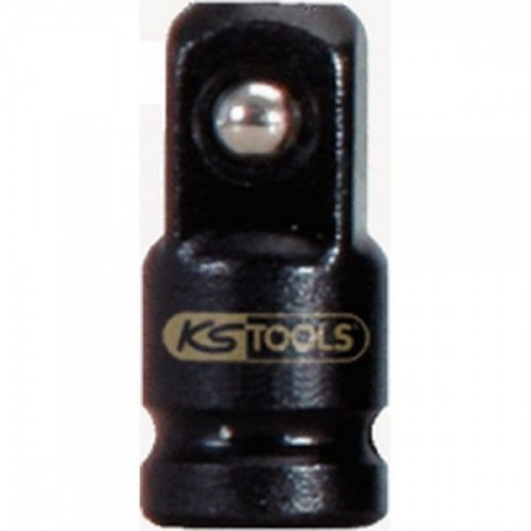 KS Tools 1/4 Kraft-Stecknuss-Adapter,1/4Fx3/8M, 515.1530