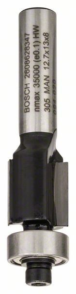 Bosch Laminat-Bündigfräser, 8 mm, D1 12,7 mm, L 13 mm, G 56 mm 2608628347