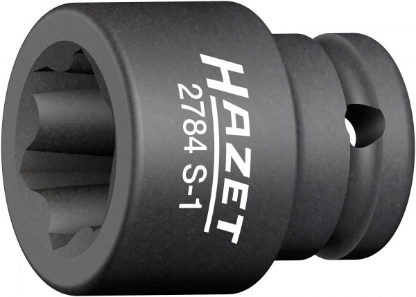 HAZET Schlag-, Maschinenschrauber-Steckschlüssel-Einsatz mit Sonderprofil 2784S-1 