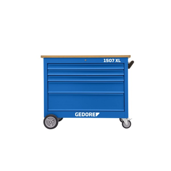 Gedore KL-4999-121 A Werkstatt-/Montagewagen mit 5 Schubladen, 3254321